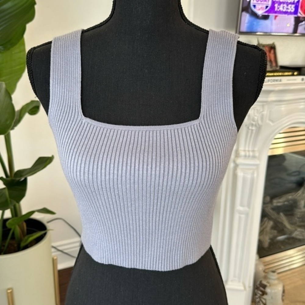 Knit crop top🆕